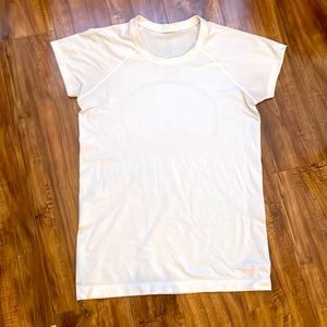 Lululemon - Swiftly tech white short sleeve shirt.